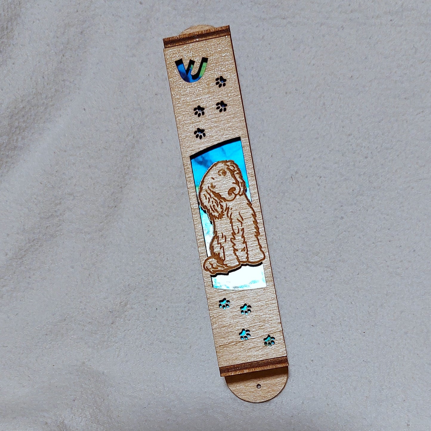 English Cocker Spaniel Dog Mezuzah - 1 inch // Housewarming // Baby Gift