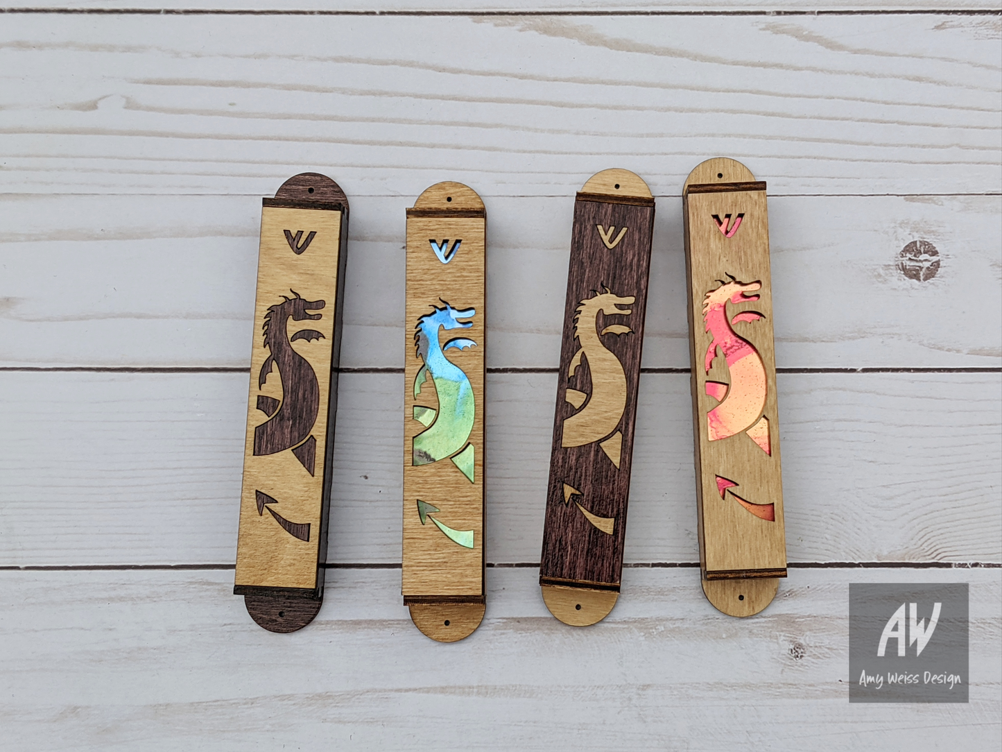 Dragon Mezuzah - 1 inch // Birthday Gift // SciFi Lover // Fantasy