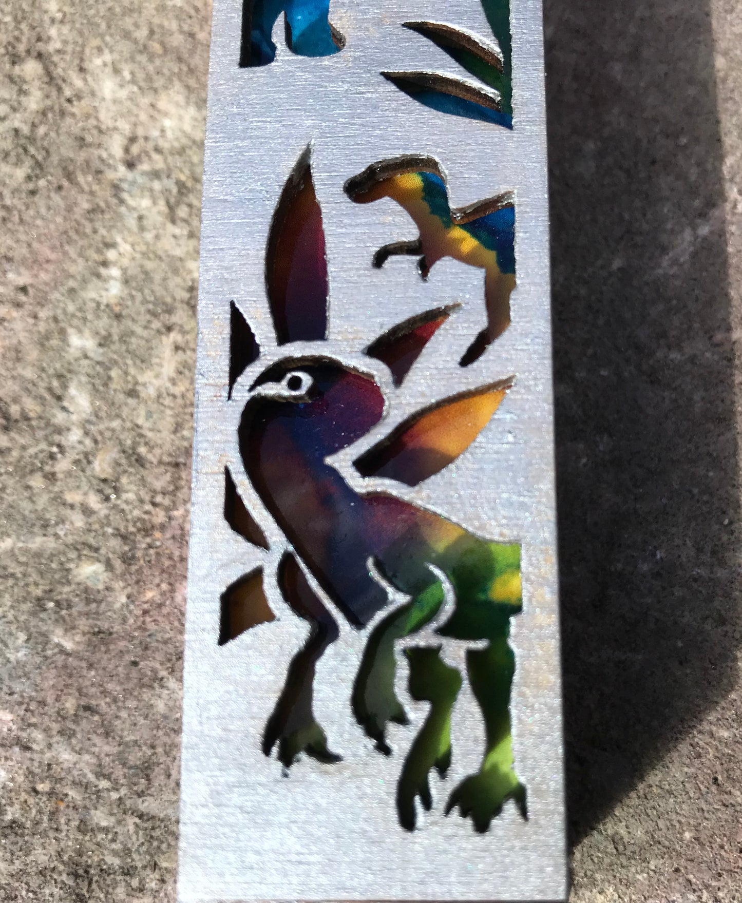 Dinosaur Mezuzah - 1 inch // Birthday Gift // Baby Shower // Child Bedroom