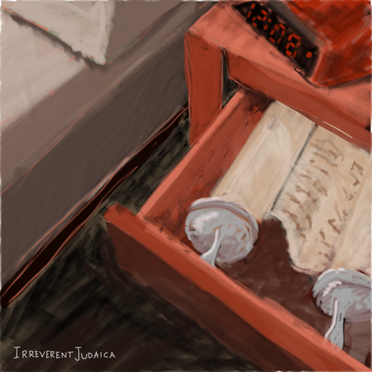 Shoftim - What does the king have in his nightstand?