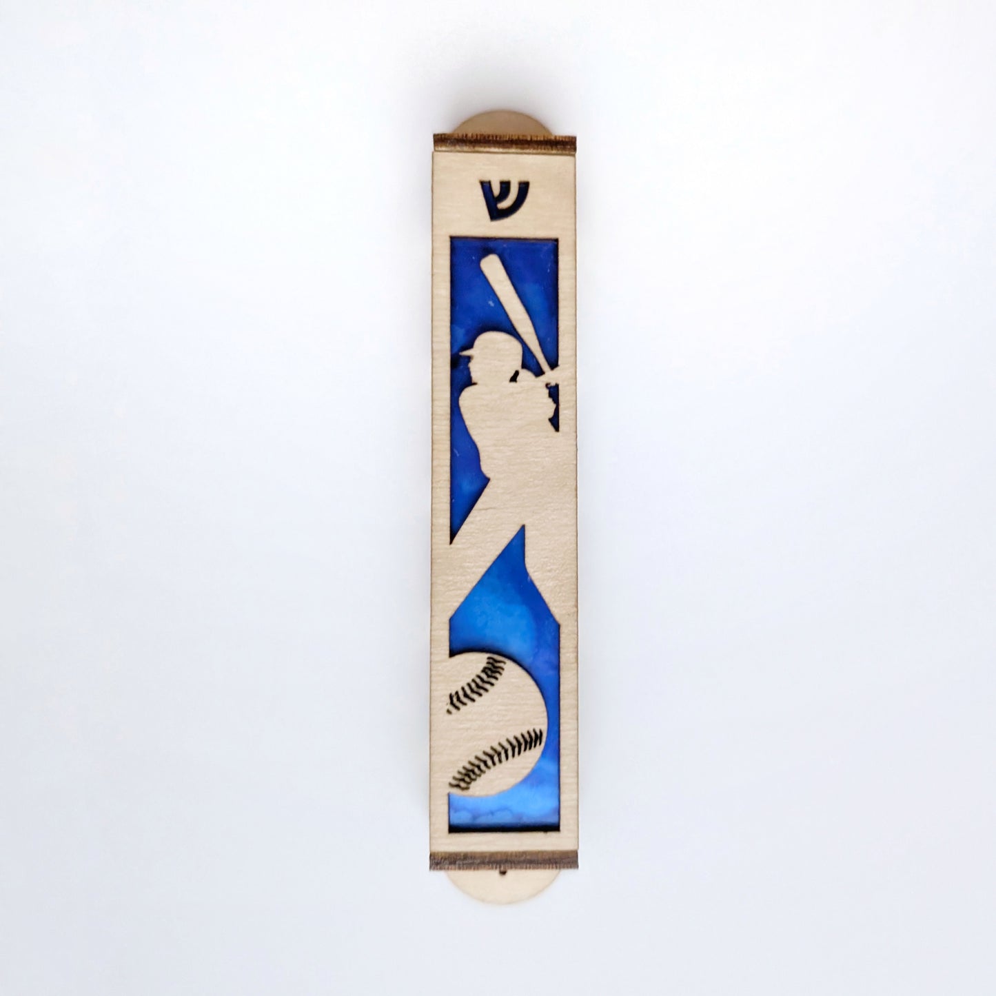 Women's softball/baseball Mezuzah - 1 inch