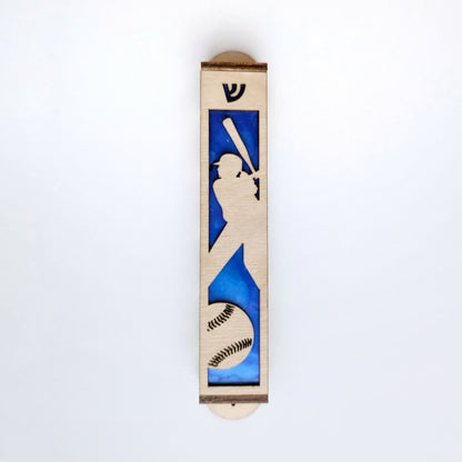 Women's softball/baseball Mezuzah - 1 inch